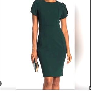 Calvin Klein Dark Green Midi Dress